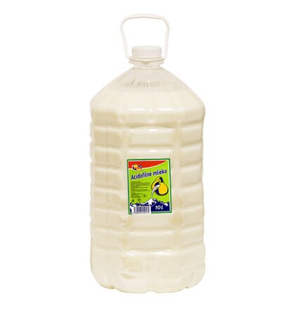 Acidofilné mlieko PET fľaša 10L